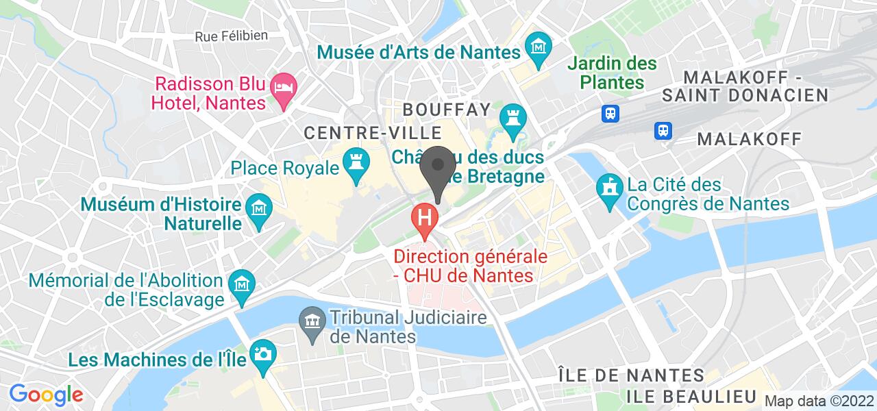 Access map — La Vache Nantaise