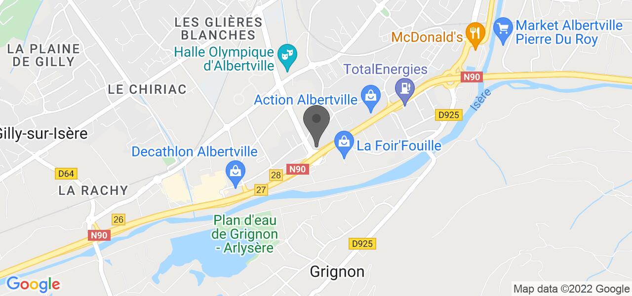 Plan d'accès — Ristorante Del Arte