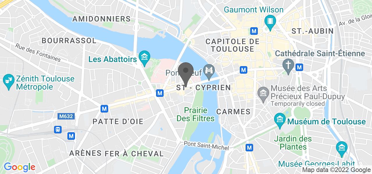 Mapa de acesso — Le Mayombe