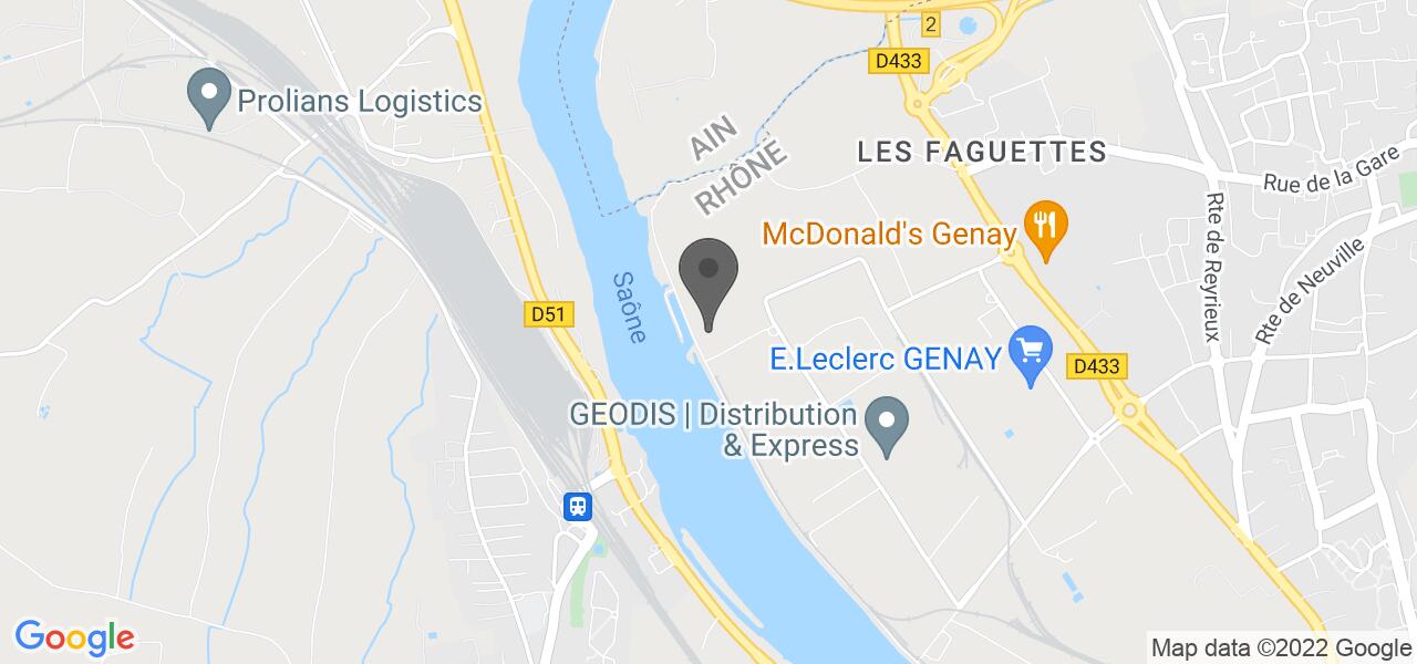 Plan d'accès — La Petite Rive