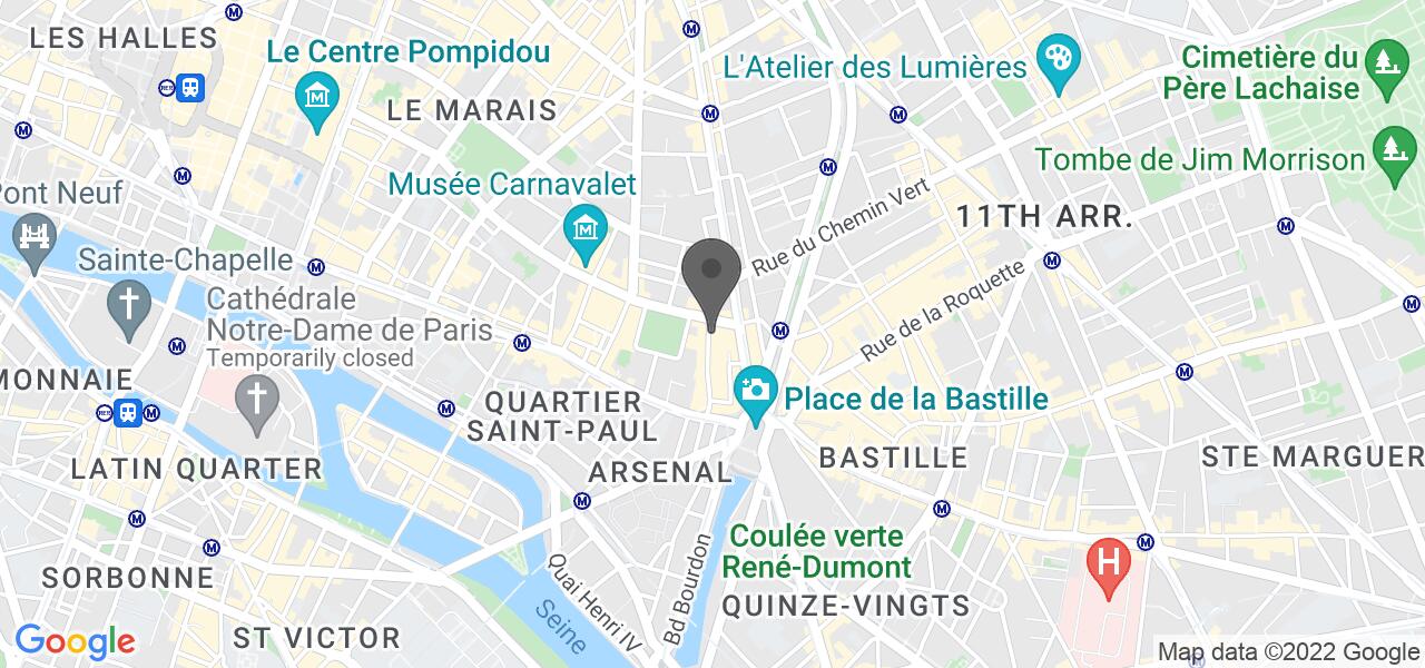 Plan d'accès — Bistrot de l'Oulette