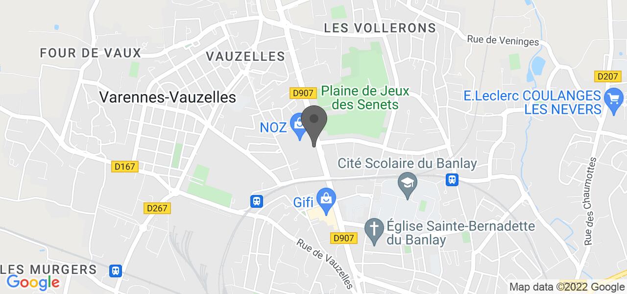 Anfahrtsplan — LA NOUVELLE TABLE