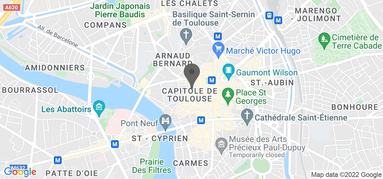 Plan d'accès — Yogurt Factory Toulouse