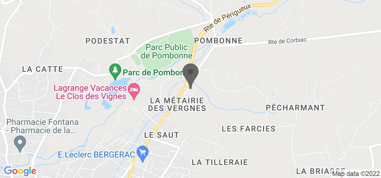 Plan d'accès — La flambée
