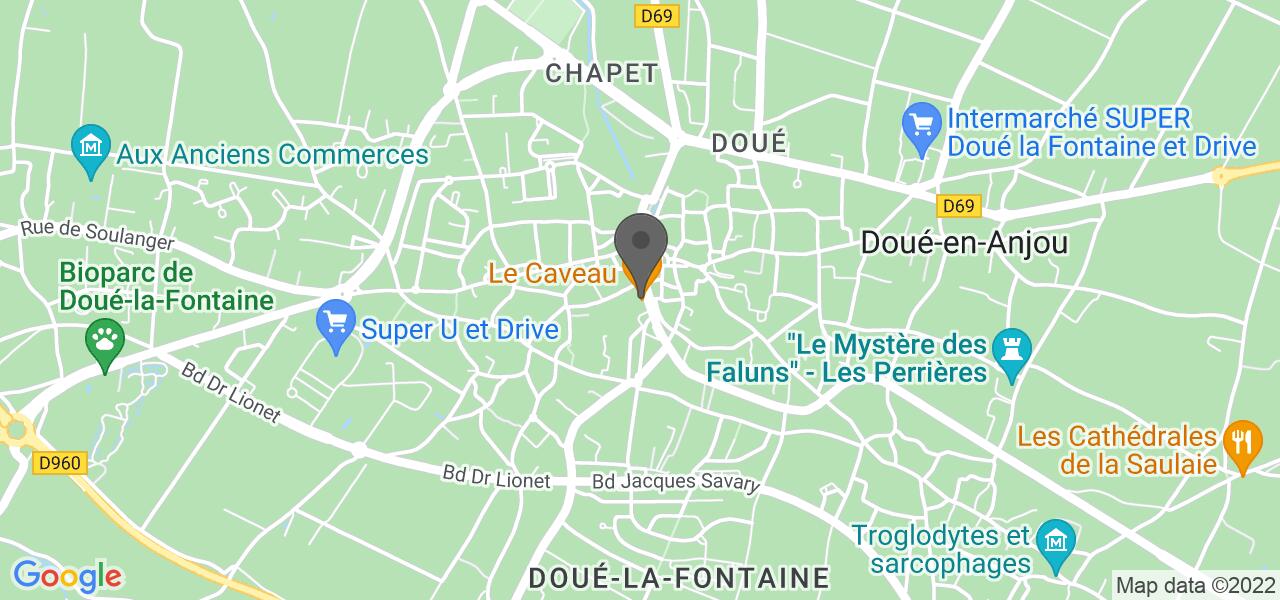 交通地图 — Le Caveau