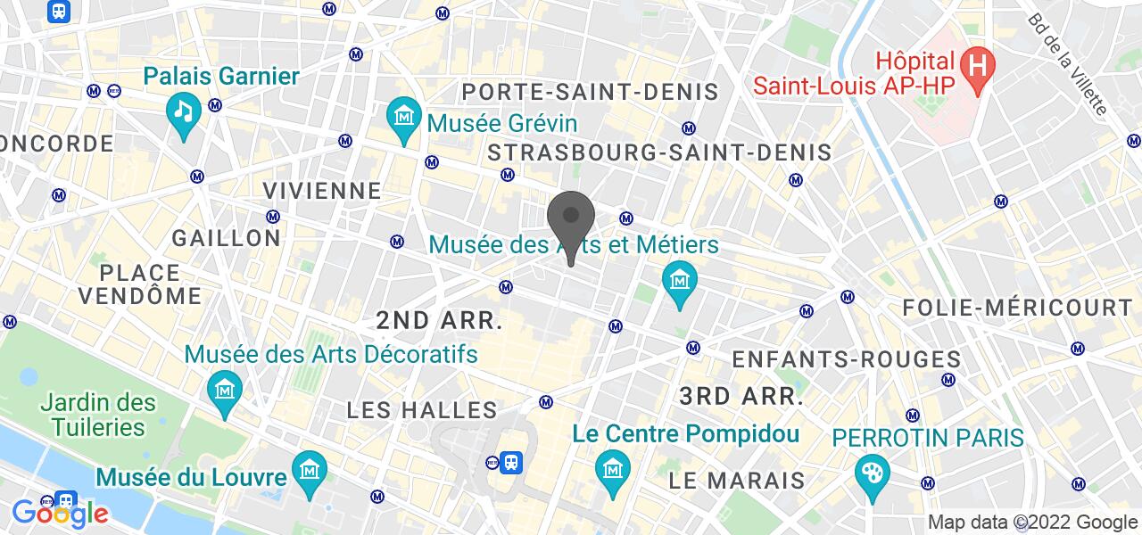 Plan d'accès — Le Beverly