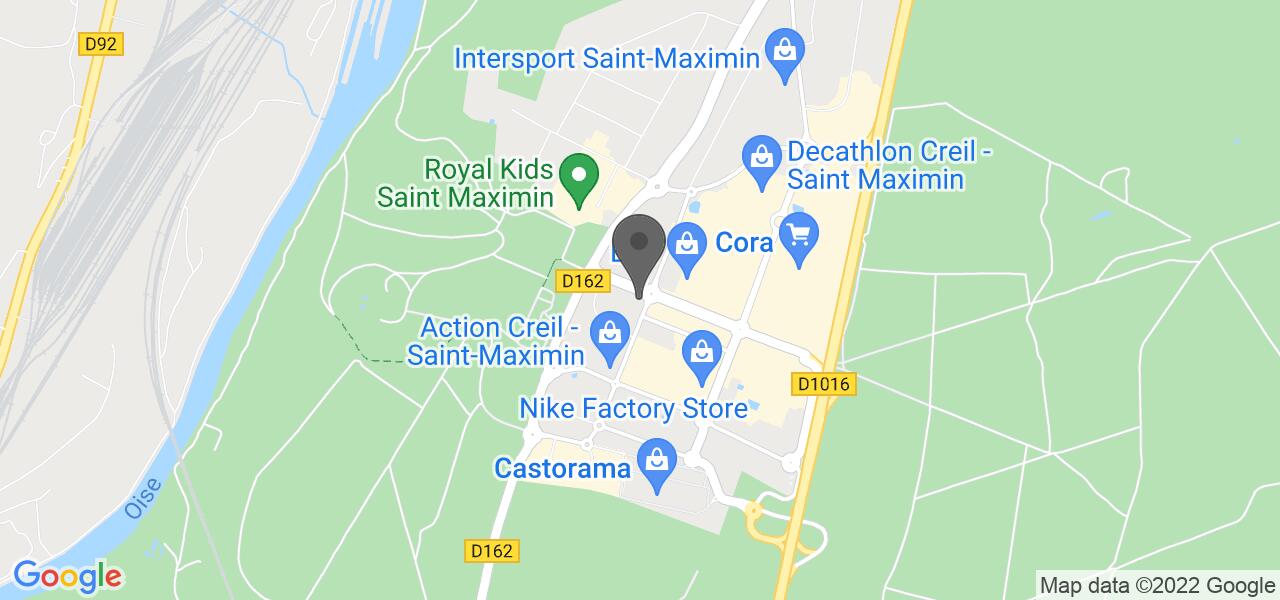 Plan d'accès — Quick de St Maximim