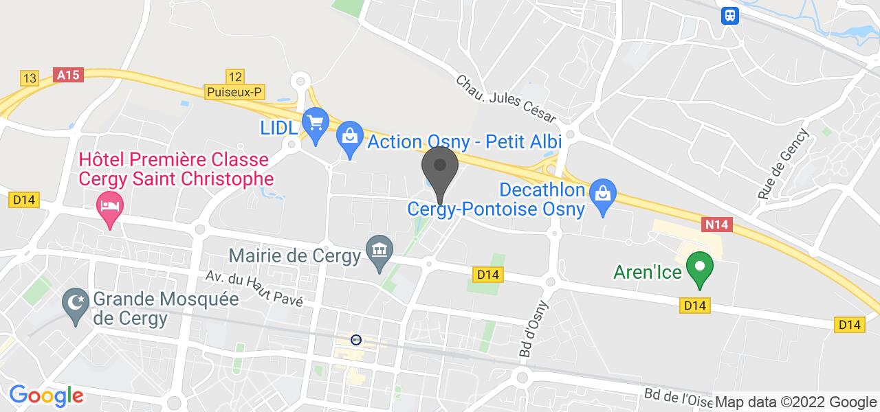 Plan d'accès — Grill Courtepaille