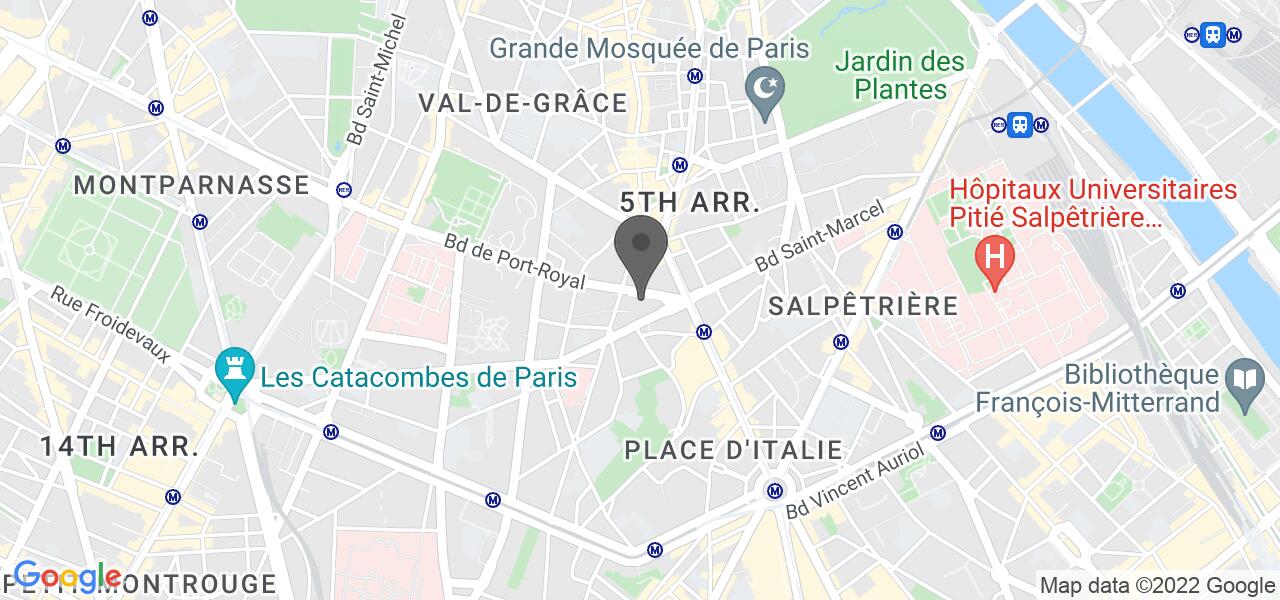 Plan d'accès — Le Comptoir Marguery