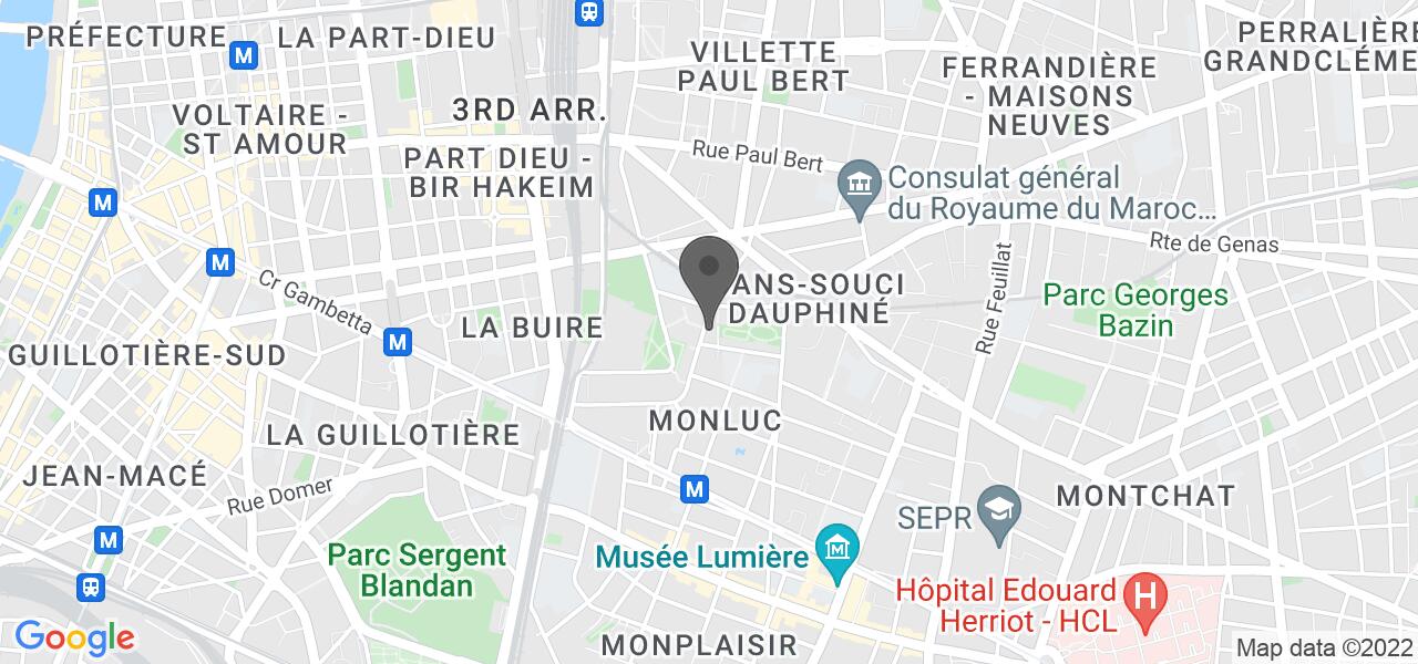 Plan d'accès — Layali Beyrouth