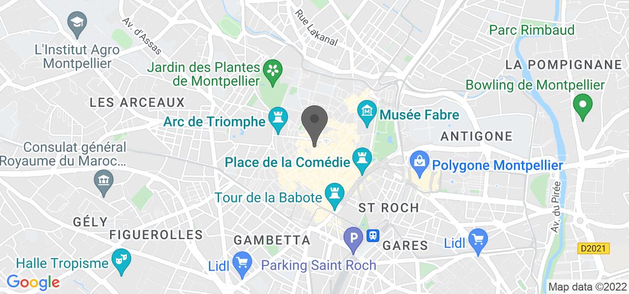 Plan d'accès — L'Artichaut