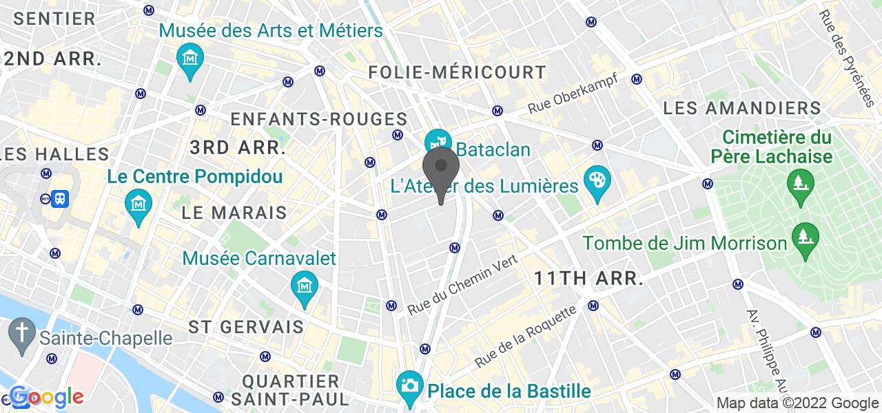 Plan d'accès — Le Saint Sébastien
