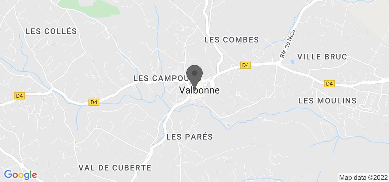 Plan d'accès — Auberge Provençale