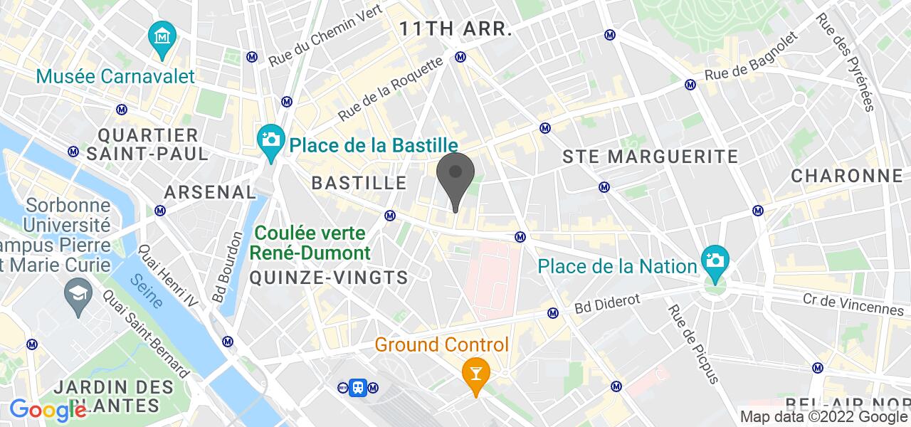 Plan d'accès — Mamie Bidoche