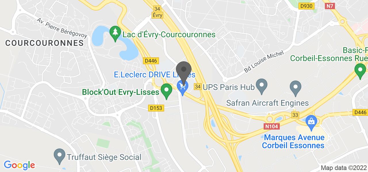 Plan d'accès — Le Distingo