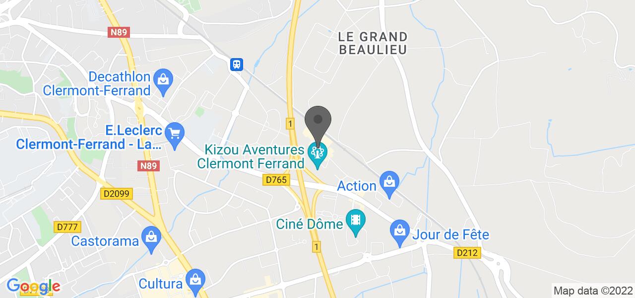 Plan d'accès — Grill Courtepaille
