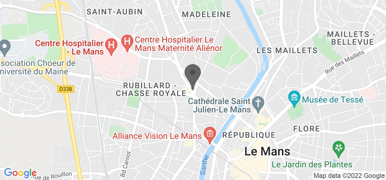 Mapa de acesso — L'Adresse 