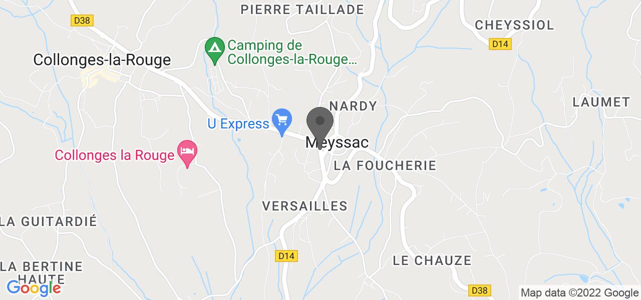 Plan d'accès — Le Relais du Quercy