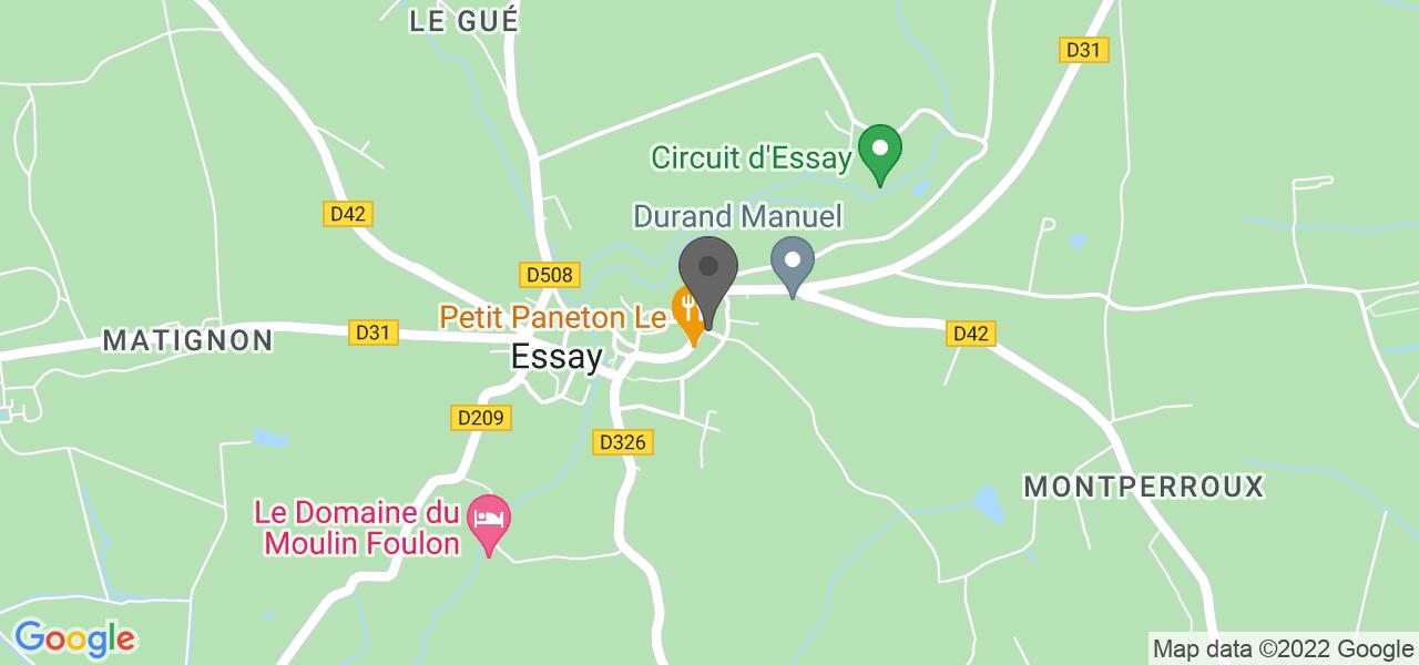 Plan d'accès — Le Dauphin