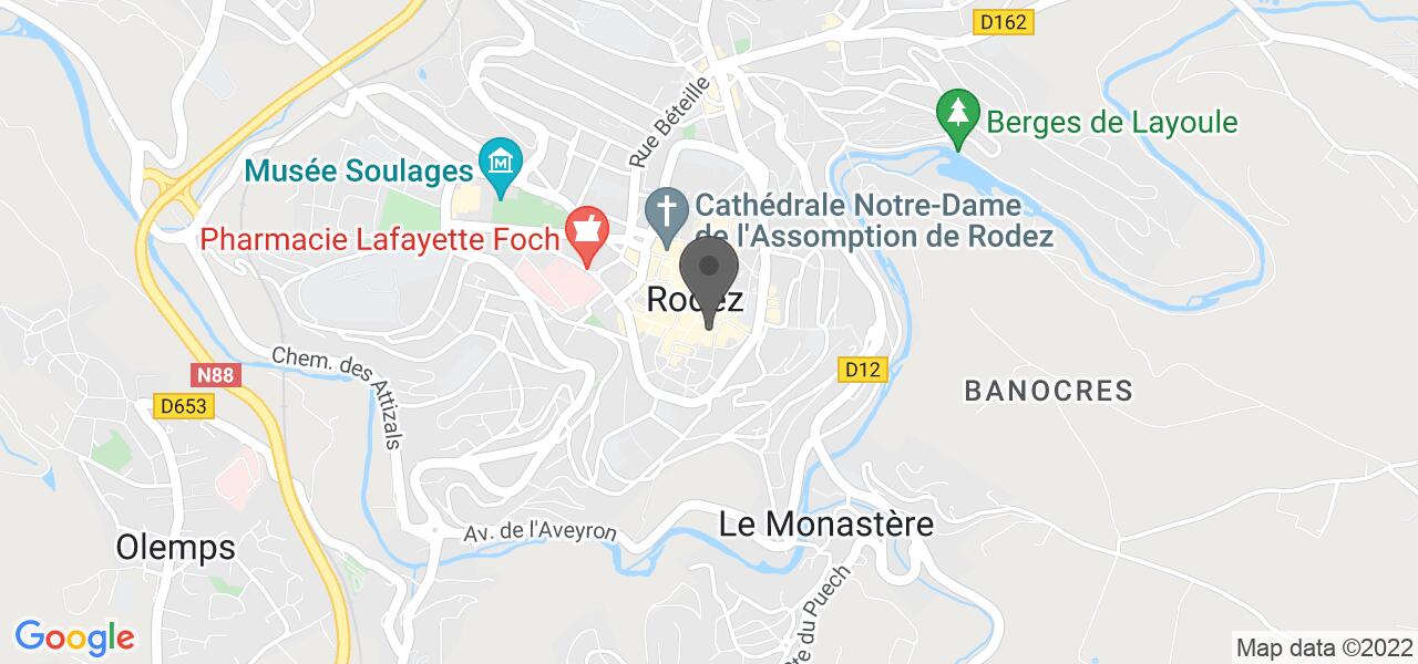 Mapa de acceso — Restaurant et