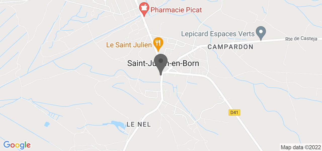 Plan d'accès — Auberge du born