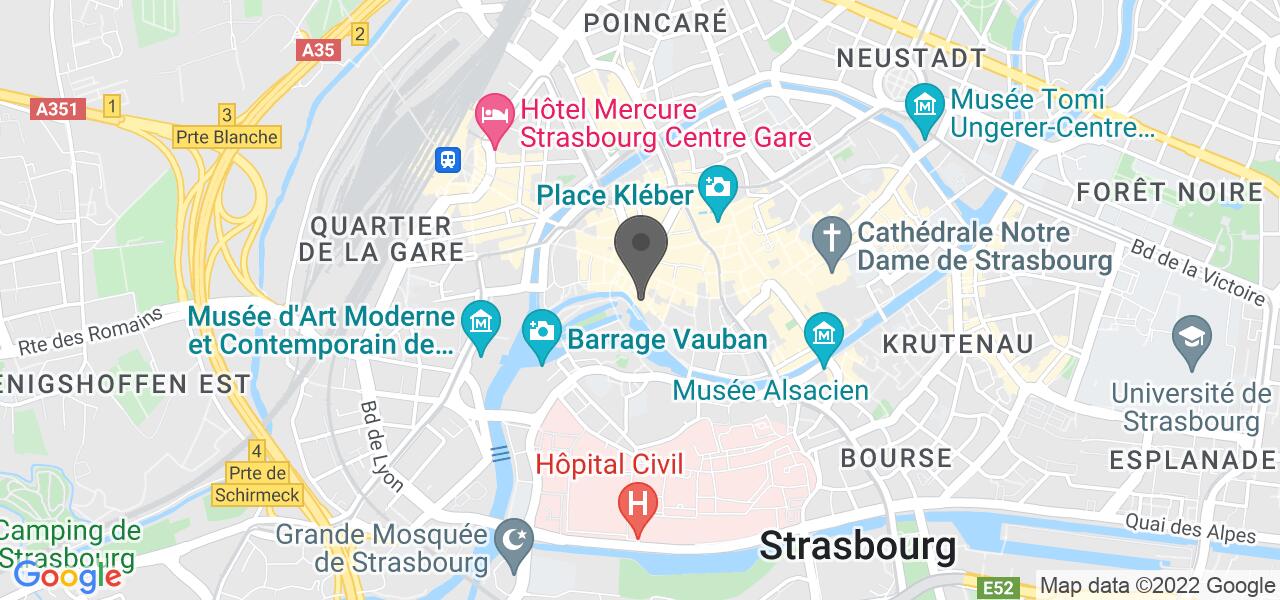 Plan d'accès — Chez Tante Liesel