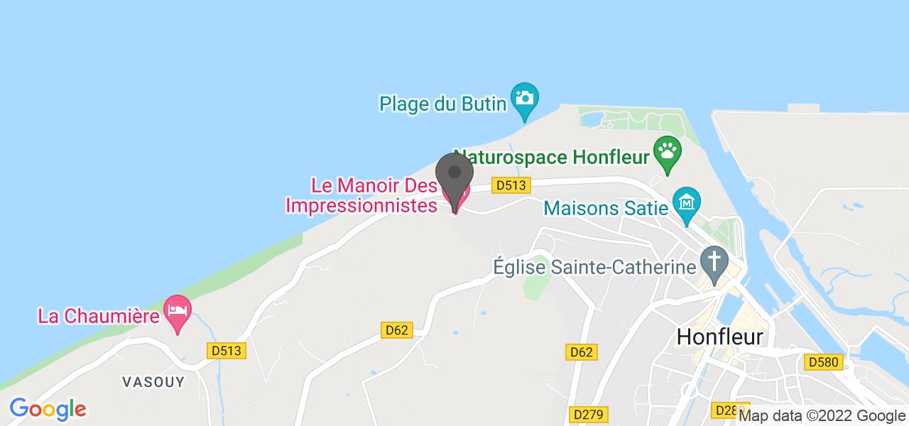 Plan d'accès — Le Manoir des Impressionnistes