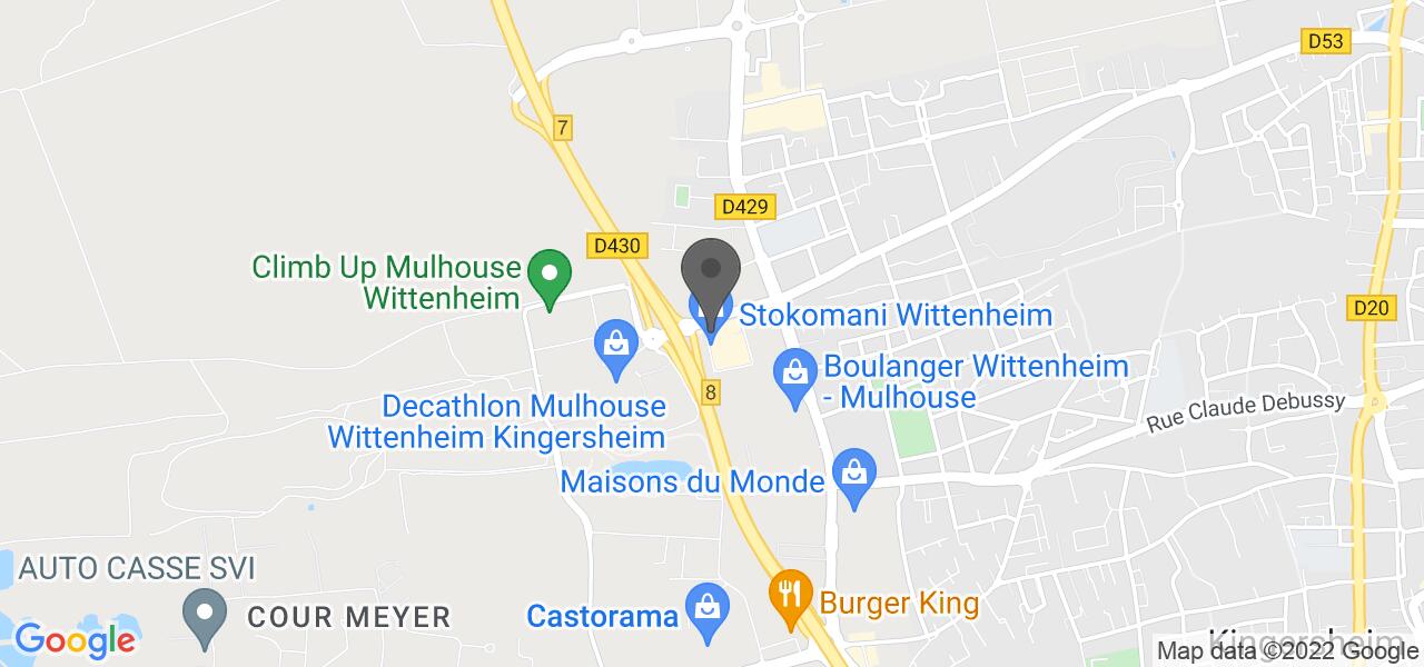 Plan d'accès — La Pataterie Wittenheim