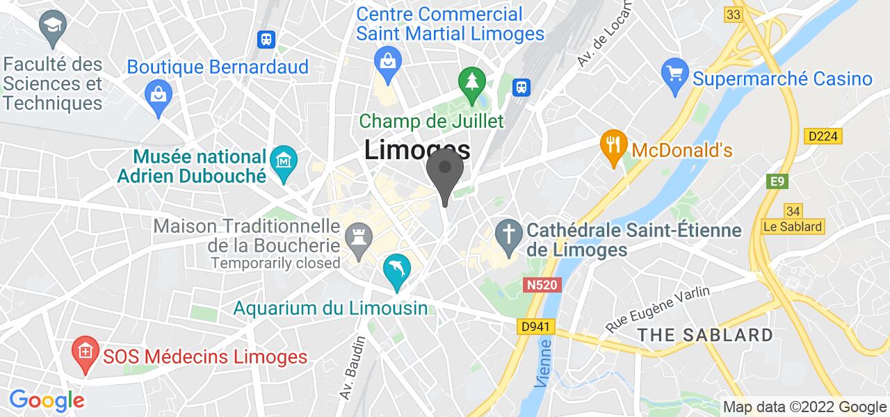 Mappa di accesso — Le Geyracois