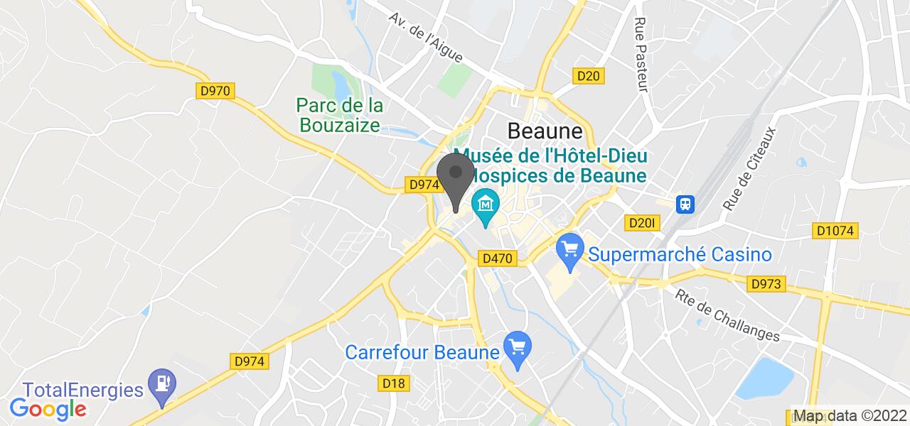 Plan d'accès — Loiseau des Vignes