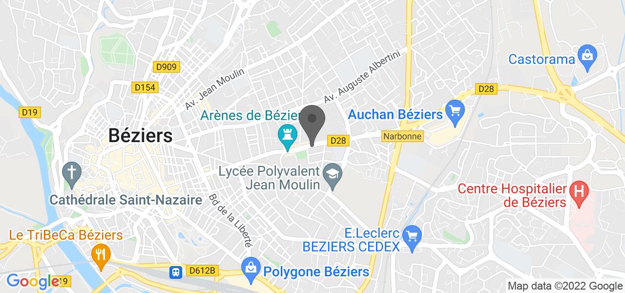 Mappa di accesso — La Maison de Petit Pierre