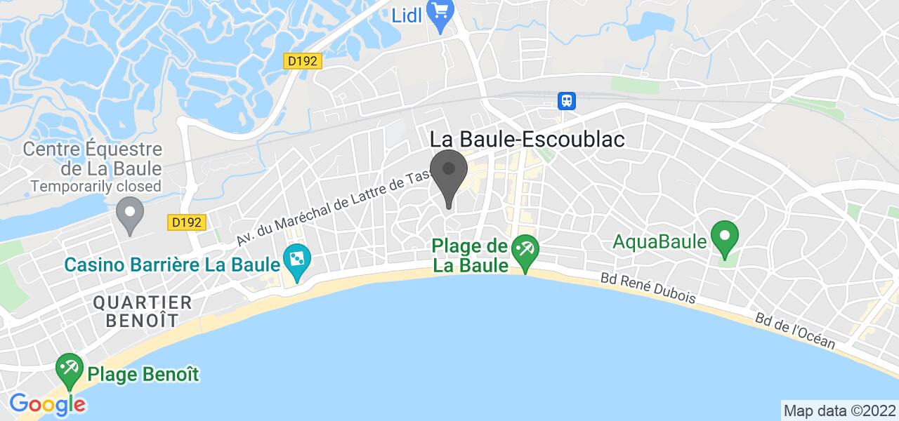 แผนที่การเดินทาง — Le Saint-Christophe