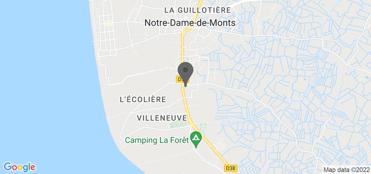 Plan d'accès — L'Estran