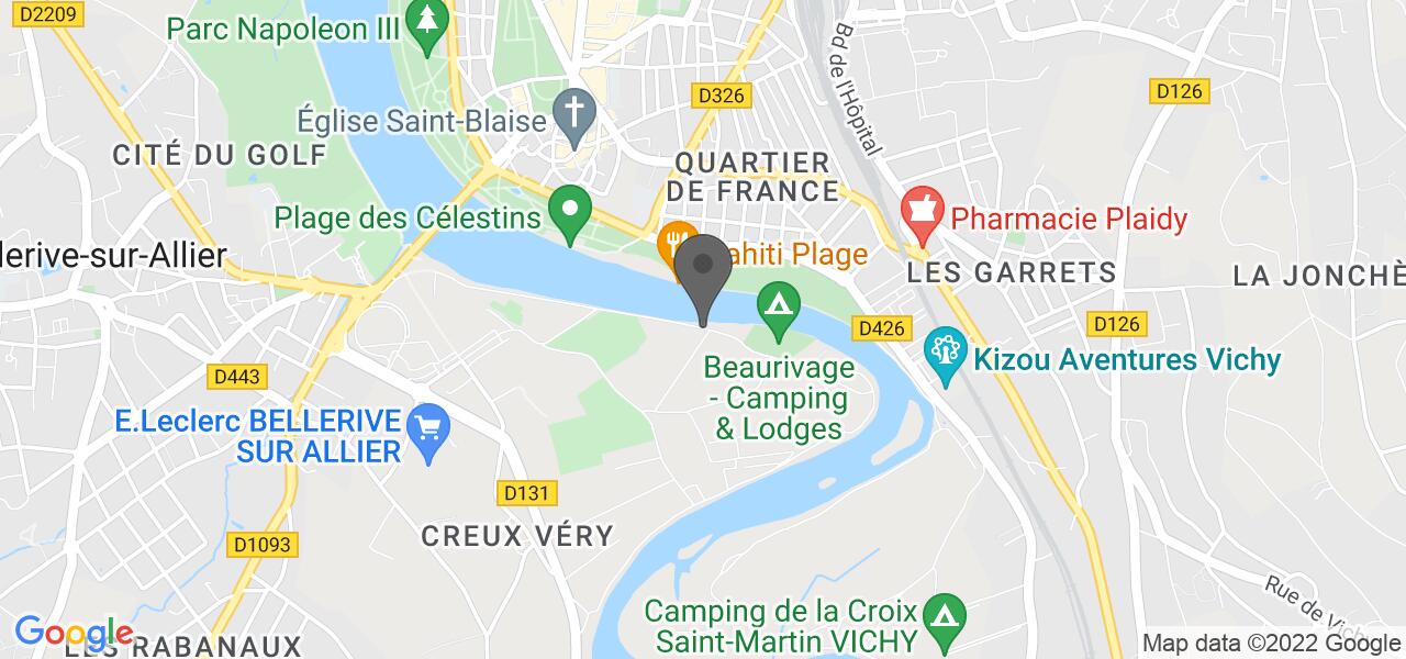 Plan d'accès — Le Cabanon