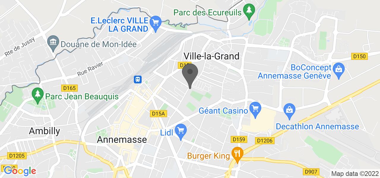 Plan d'accès — La Friandine
