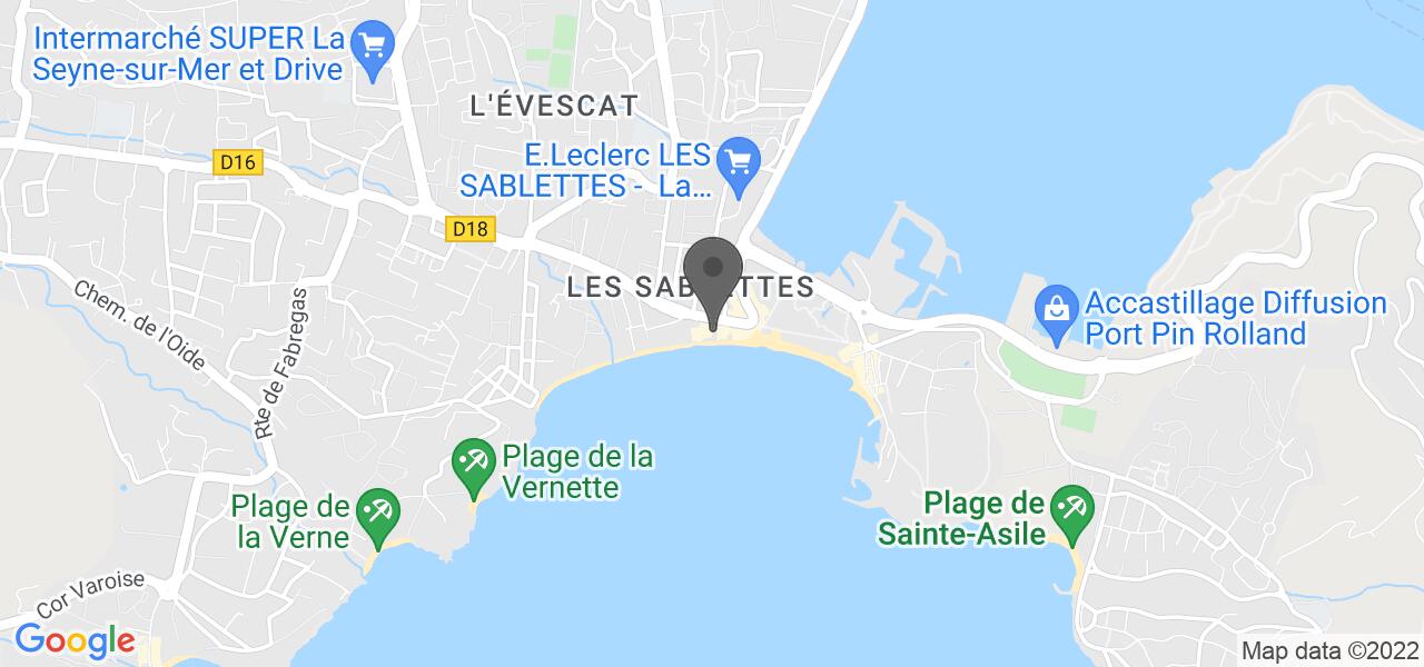 Plan d'accès — La Vague d'Or