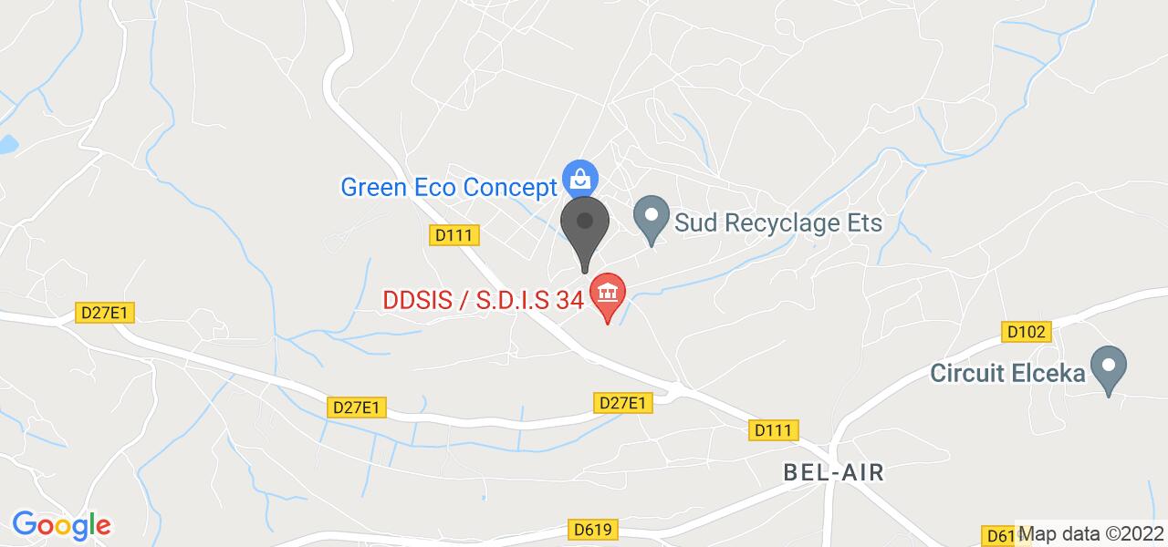 Plan d'accès — Les Terrasses de Bel Air