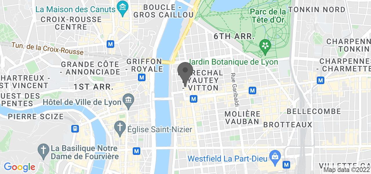 Plan d'accès — Boco Lyon