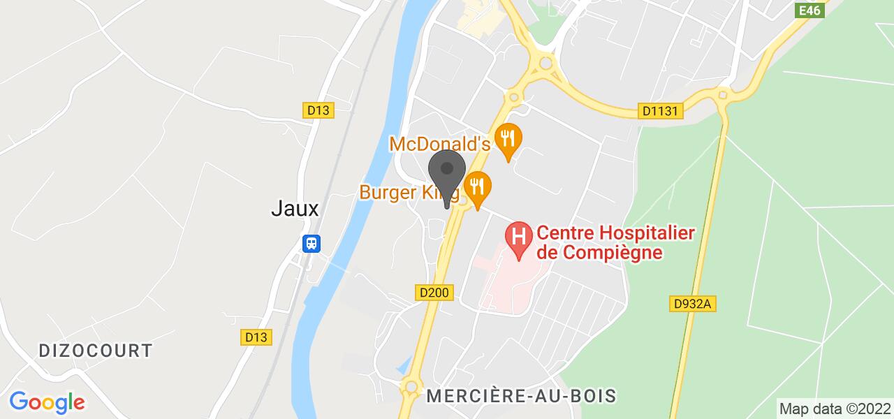 Plan d'accès — Ristorante Del Arte