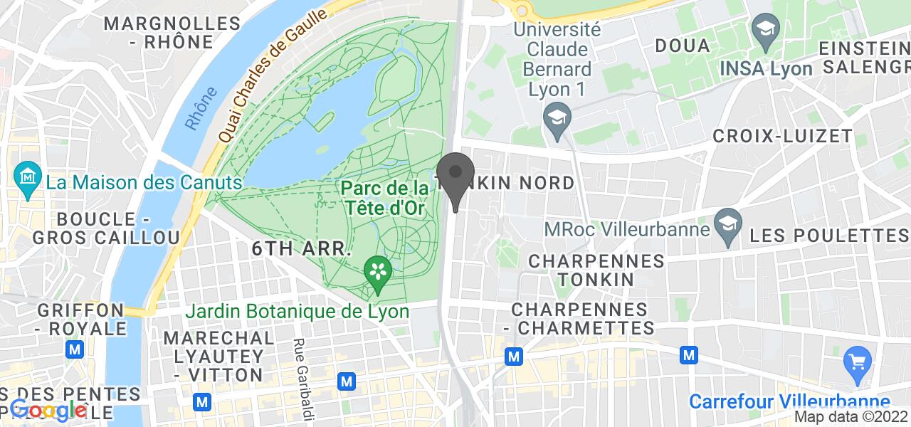 Plan d'accès — class'croute Villeurbanne