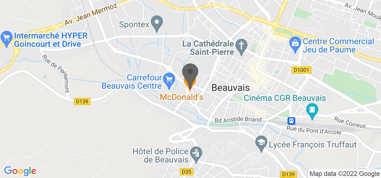 Plan d'accès — McDonald's
