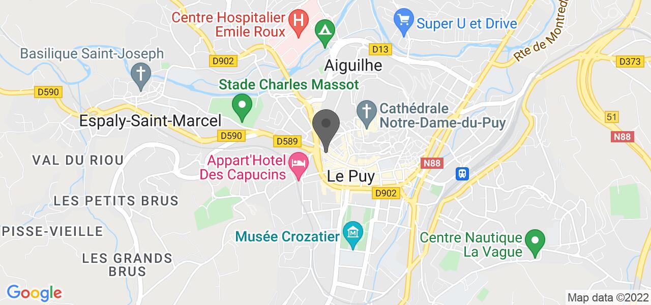 Plan d'accès — l'Écu d'Or