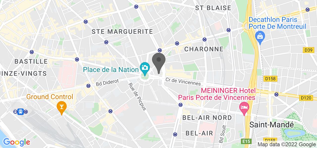 Plan d'accès — Chez Prosper