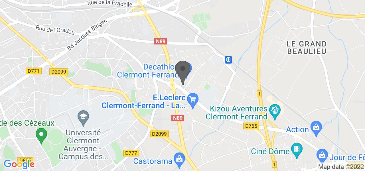 Plan d'accès — McDonald's