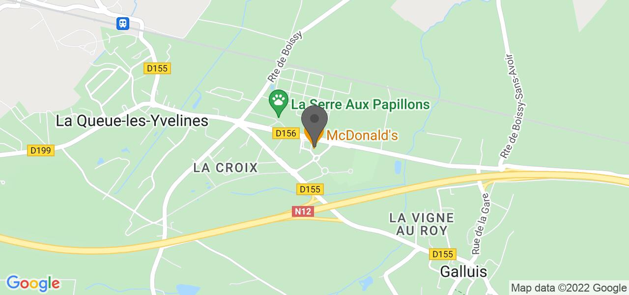 Plan d'accès — McDonald's