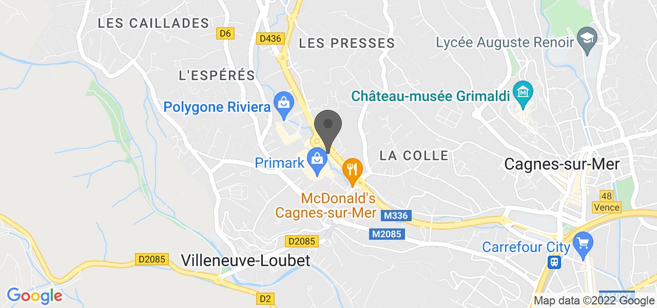 Plan d'accès — Hippopotamus