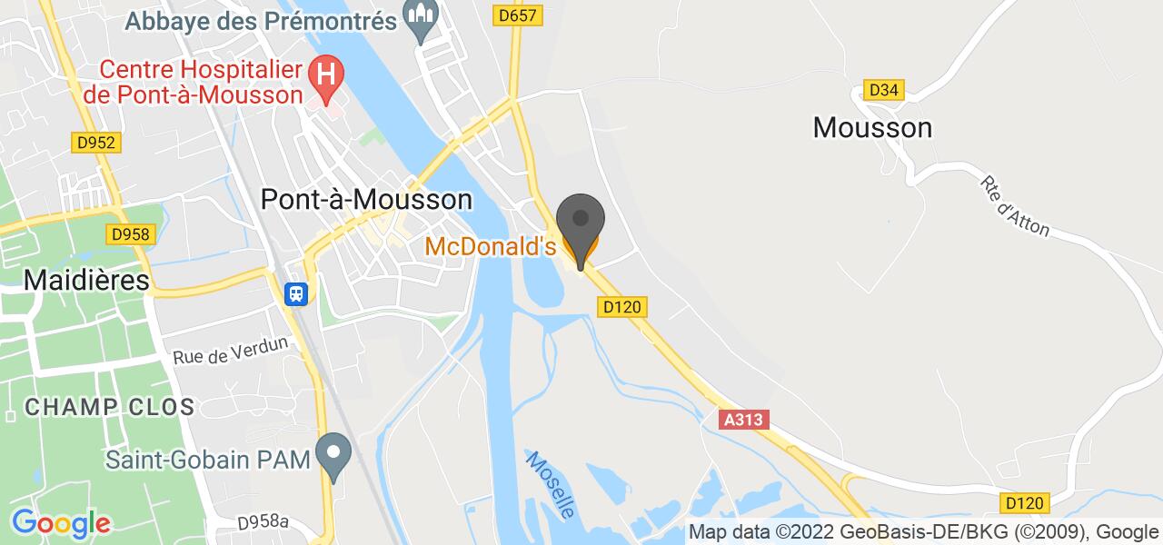 Plan d'accès — McDonald's