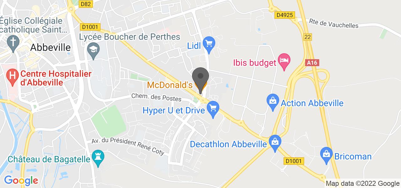Plan d'accès — McDonald's