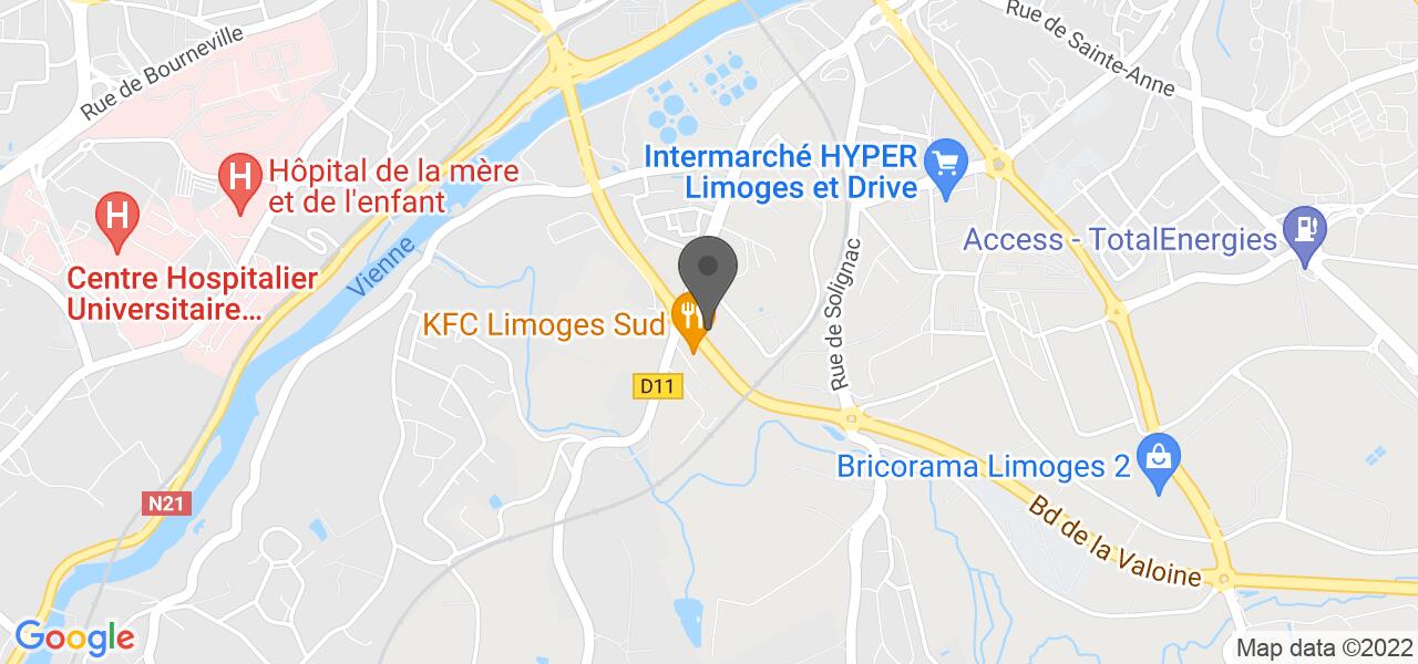 Plan d'accès — Ristorante Del Arte