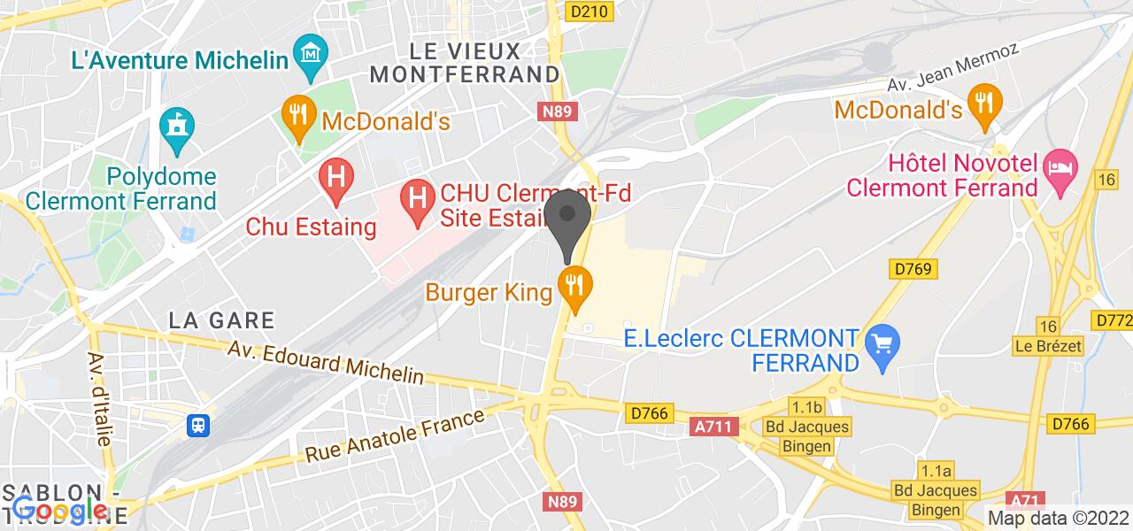 Plan d'accès — La Pizzeria